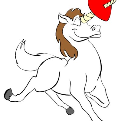 Unicorn love heart Thumbnail