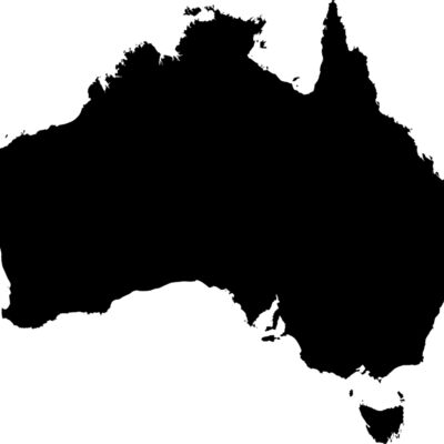 Detailed Silhouette Australia Thumbnail