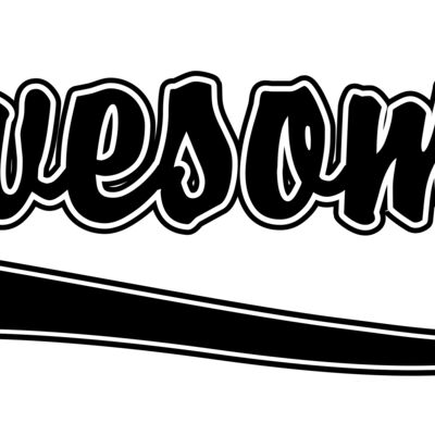 Awesome Since blk Thumbnail