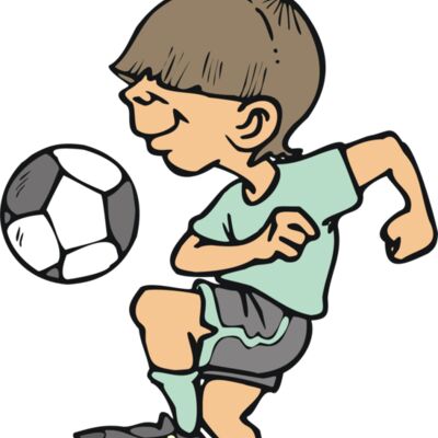 Girl soccer knee juggling Thumbnail