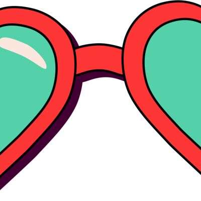 Love Heart Glasses Thumbnail